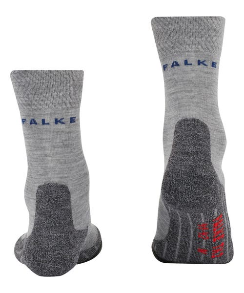 Falke Tk2 Explore Melange Hiking Socks In Gray