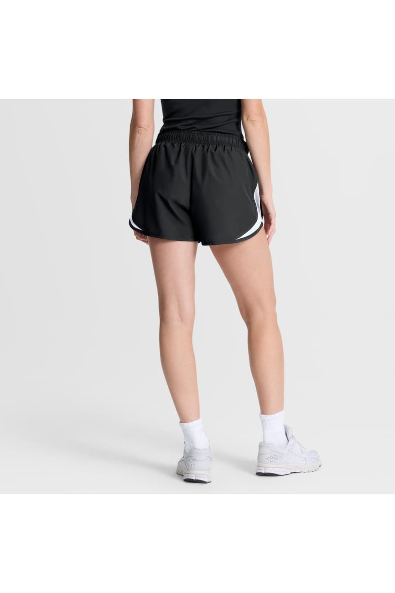 Women's Nike Black Philadelphia Eagles Tempo Mid-Rise Dri-FIT Shorts, Alternate, color, Black