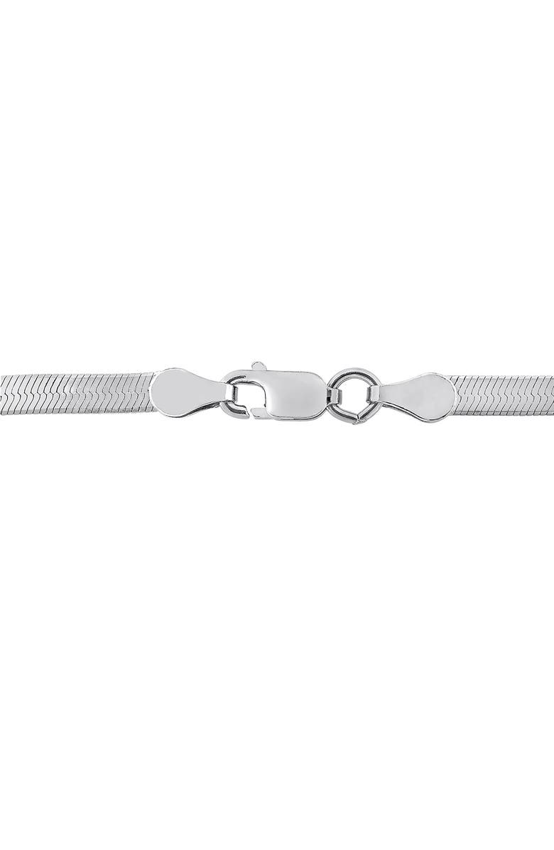DELMAR Herringbone Chain Necklace, 3.3mm, Alternate, color,