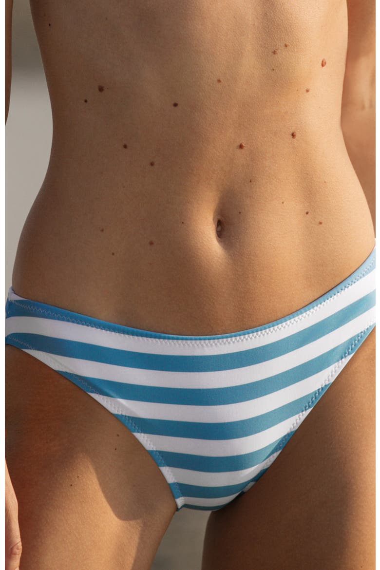 Classic Bikini Bottom, Alternate, color, Parasol (Azure/White)