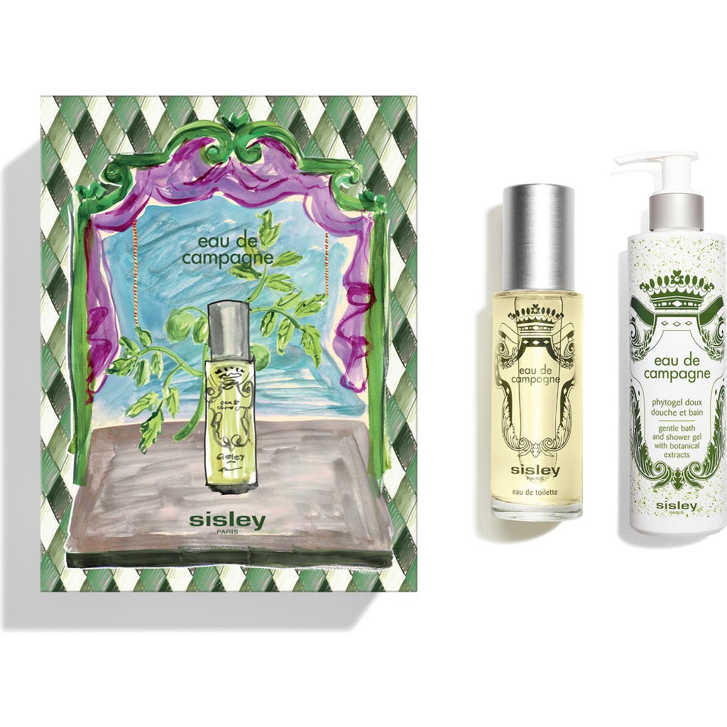 Sisley Paris Eau De Campagne Luke Edward Hall Gift Set $270 Value In Transparent