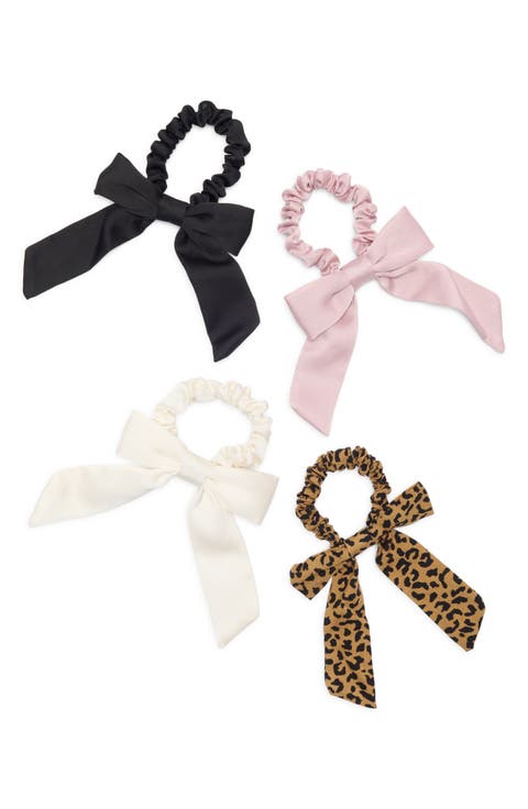 Kids' 4-Pack Bow Hair Ties