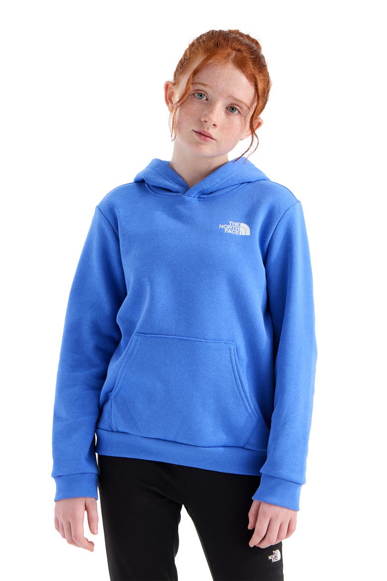 Kids' Evolution Cotton Blend Fleece Hoodie, Alternate, color, ACTIVE BLUE