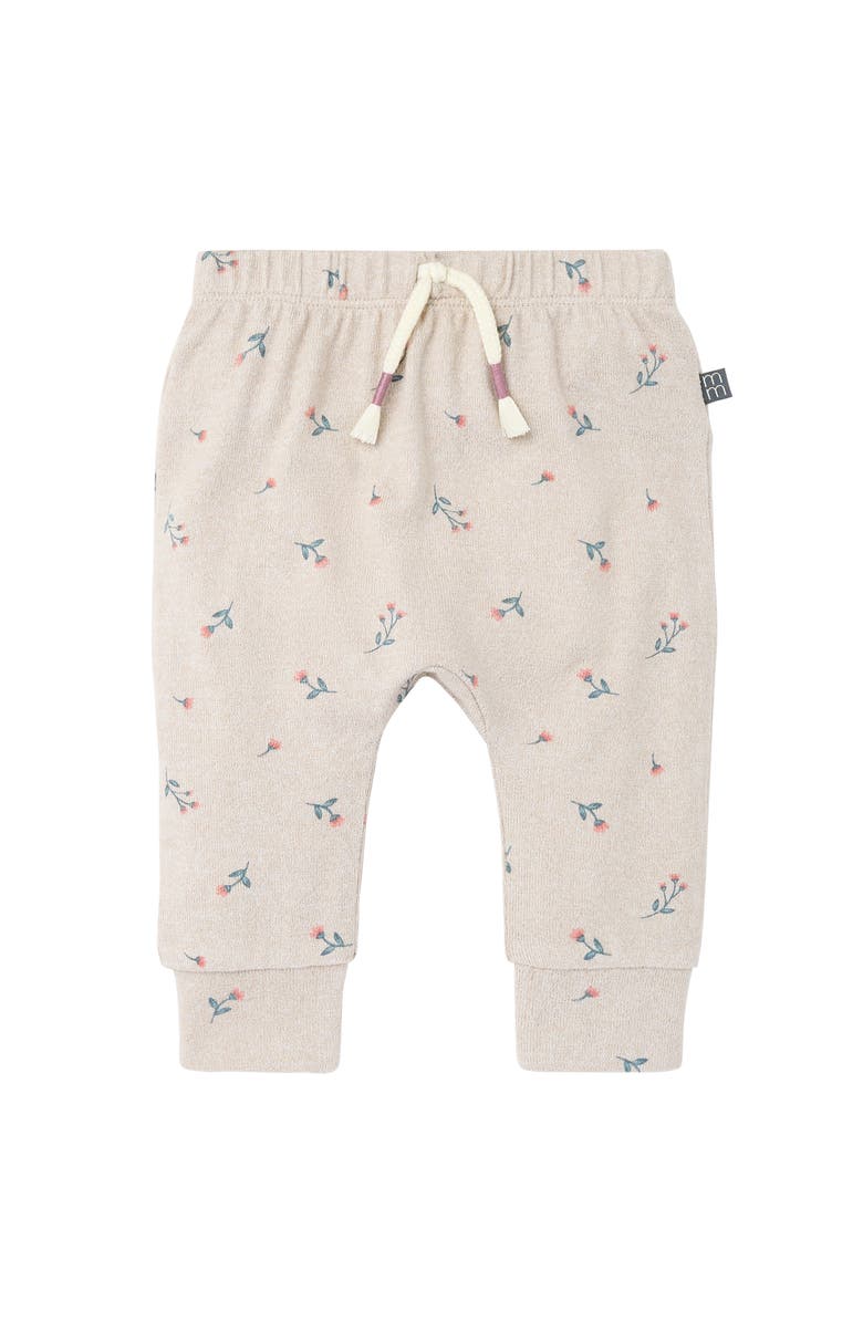 Modern Moments<sup>™</sup> by Gerber Peplum Top and Pants Set, Alternate, color, Beige Heather