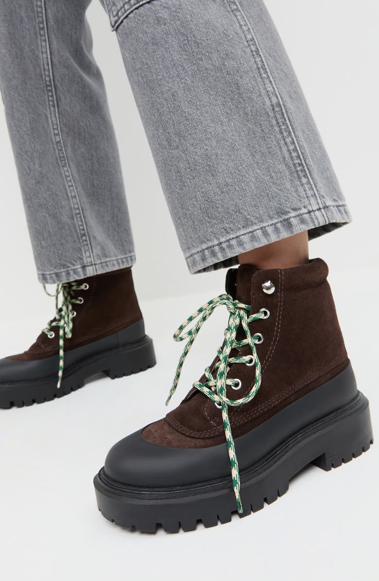 Loeffler Randall Remy Cap Toe Boot, Alternate, color, Tmoro