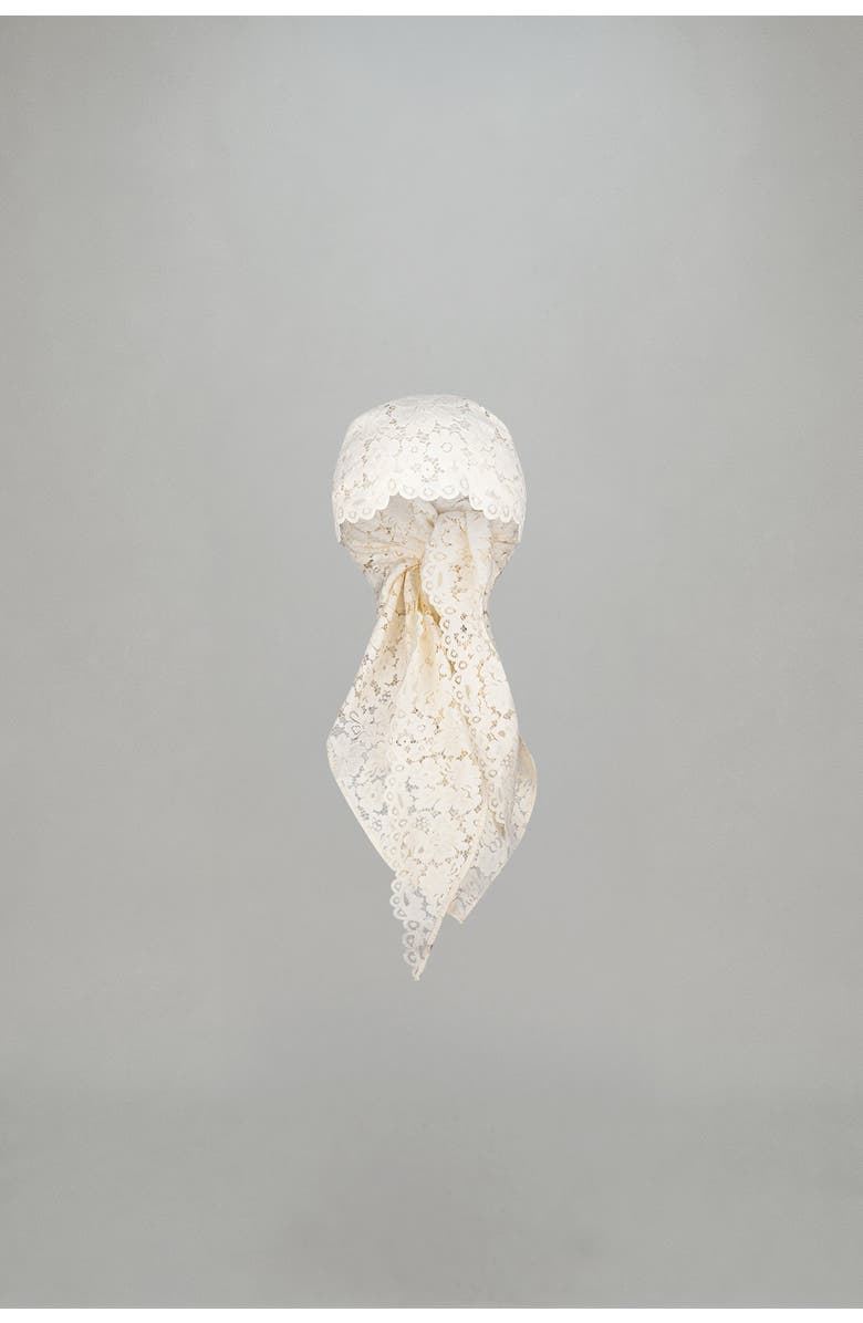 AtoÌr Catalina Head Scarf, Alternate, color, Ivory