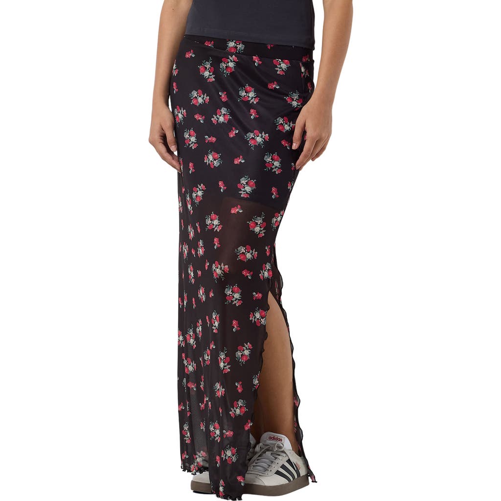 Shop Noisy May Lesley Print Maxi Skirt