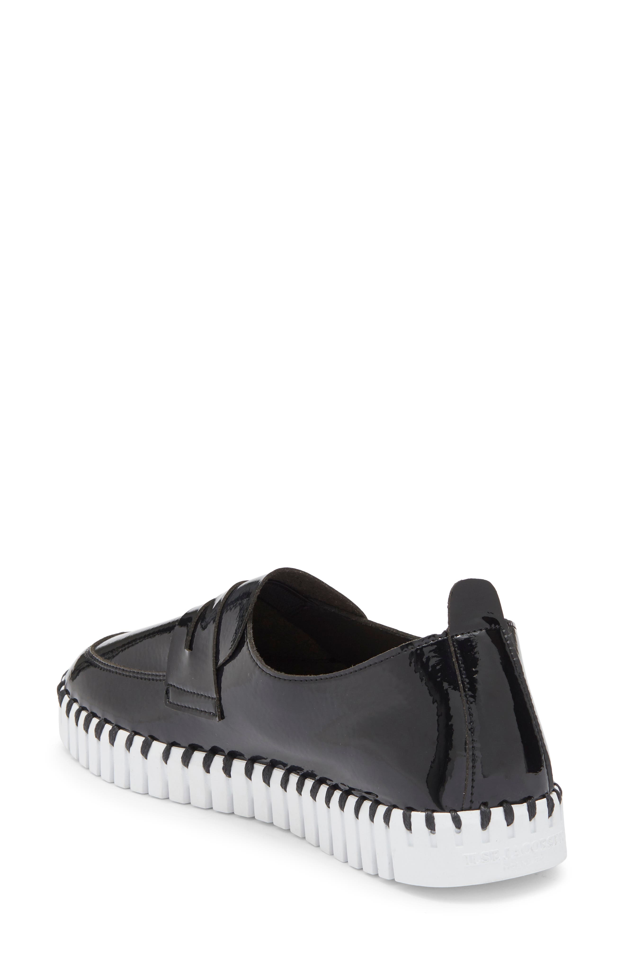 Tulip Loafer, Alternate, color, BLACK