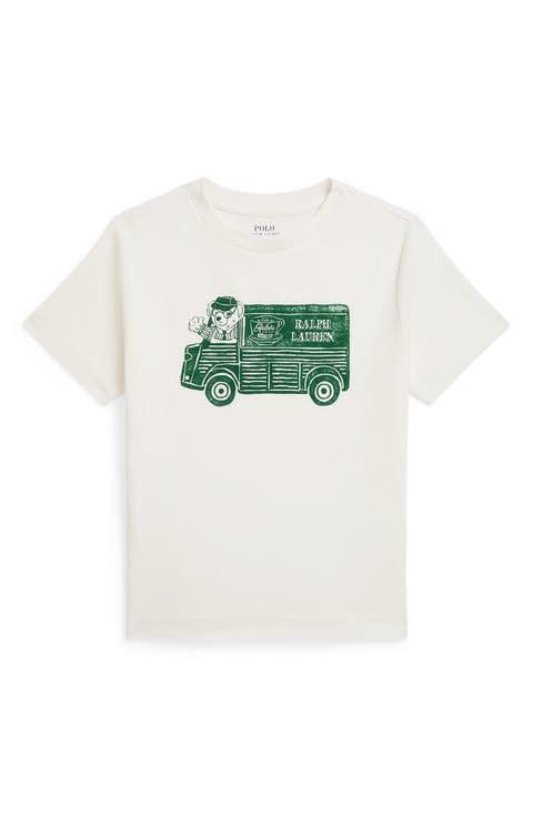 Kids' Logo Cotton Graphic T-Shirt