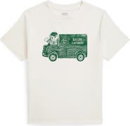 Polo Ralph Lauren Kids' Logo Cotton Graphic T-Shirt