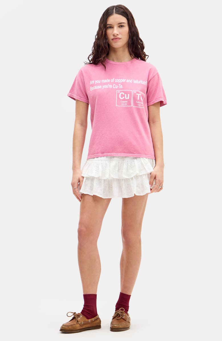 BDG Urban Outfitters Cute Relaxed Graphic T-Shirt, Alternate, color, Pink