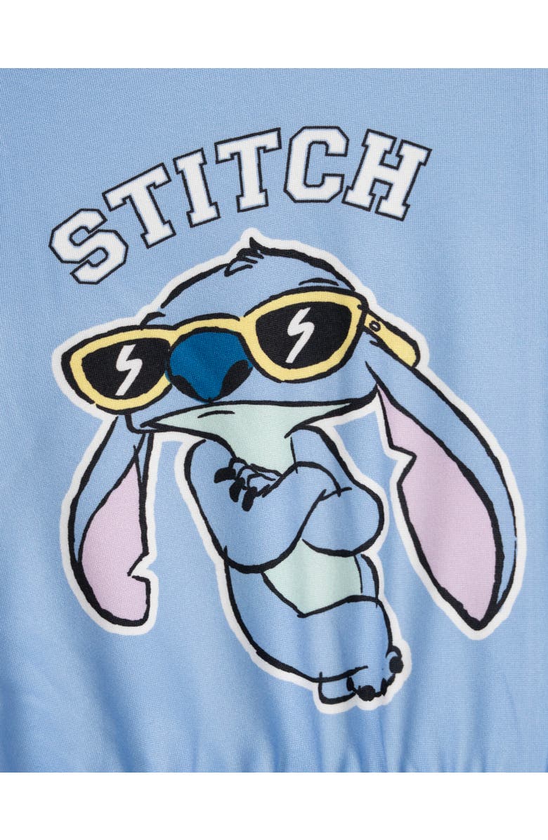 Disney Lilo & Stitch Racing One Piece Coverall, Alternate, color, Blue Lavender Stitch