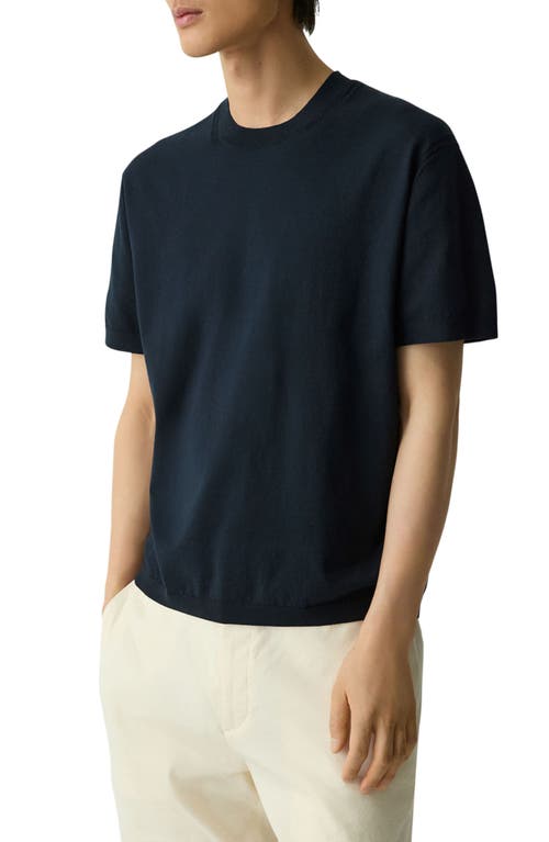 Theory Relaxed Crewneck Tee In Cotton Light Twist