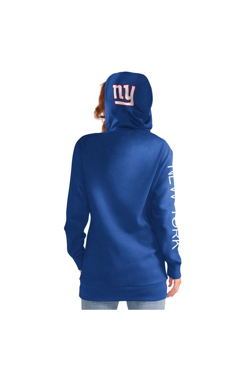 G-III 4HER BY CARL BANKS Women's G-III 4Her by Carl Banks Royal New York Giants Extra Inning Pullover Hoodie, Alternate, color, Royal