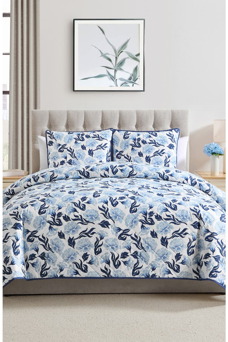 Whisper 3-Piece Quilt Set, Alternate, color, BLUE