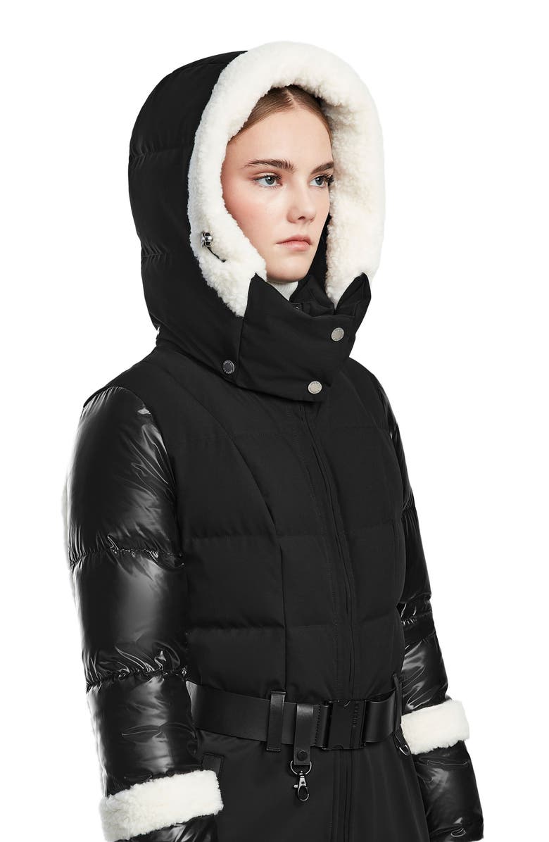 Rudsak CARMEN WOMEN'S SKI SUIT WITH FAUX SHEARLING, Alternate, color, 