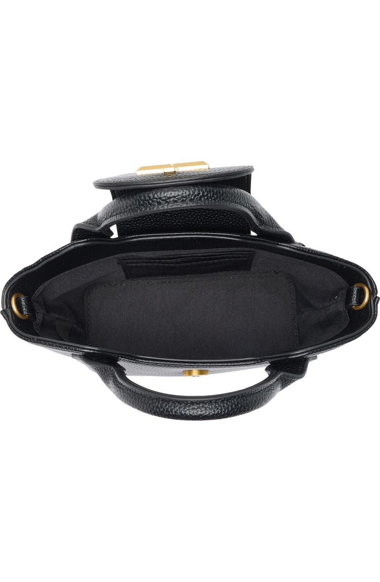 Tahari Elle Top Handle Bag, Alternate, color, Black
