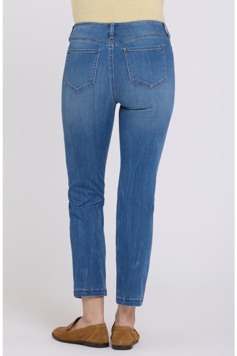 Sheri Clean Waist Ankle Slim Straight Jeans, Alternate, color, WILD RIVER