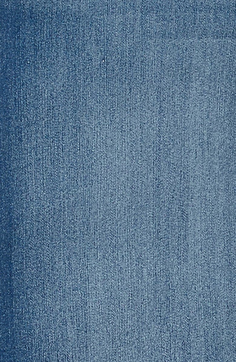 Liverpool Los Angeles Circle Denim Skirt, Alternate, color, 