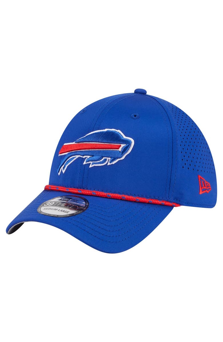 New Era Men's New Era Royal Buffalo Bills Perforated 39THIRTY Flex Hat, Main, color, Royal
