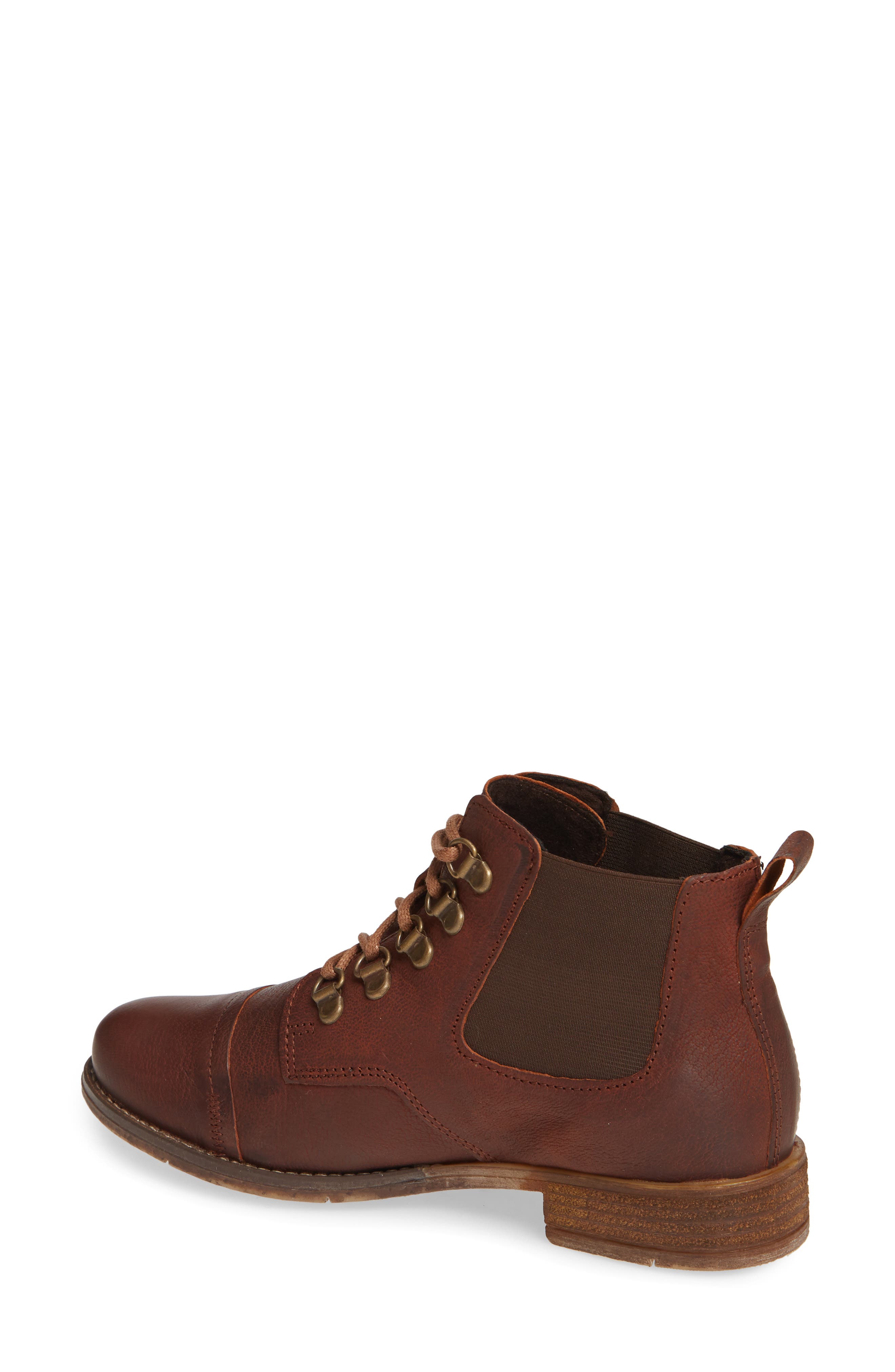 Sienna 09 Bootie, Alternate, color, CAMEL WASHED LEATHER