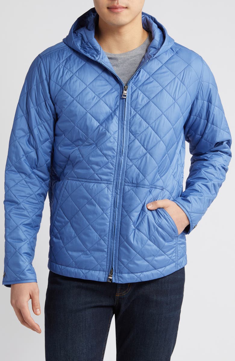 Peter Millar Essex Hooded Puffer Jacket, Alternate, color,
