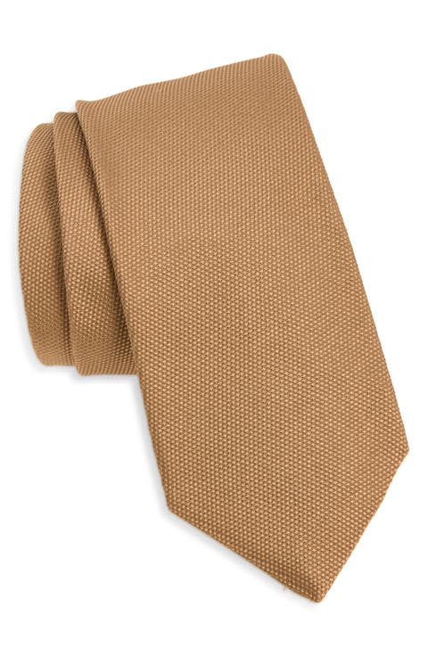 Solid Silk Tie