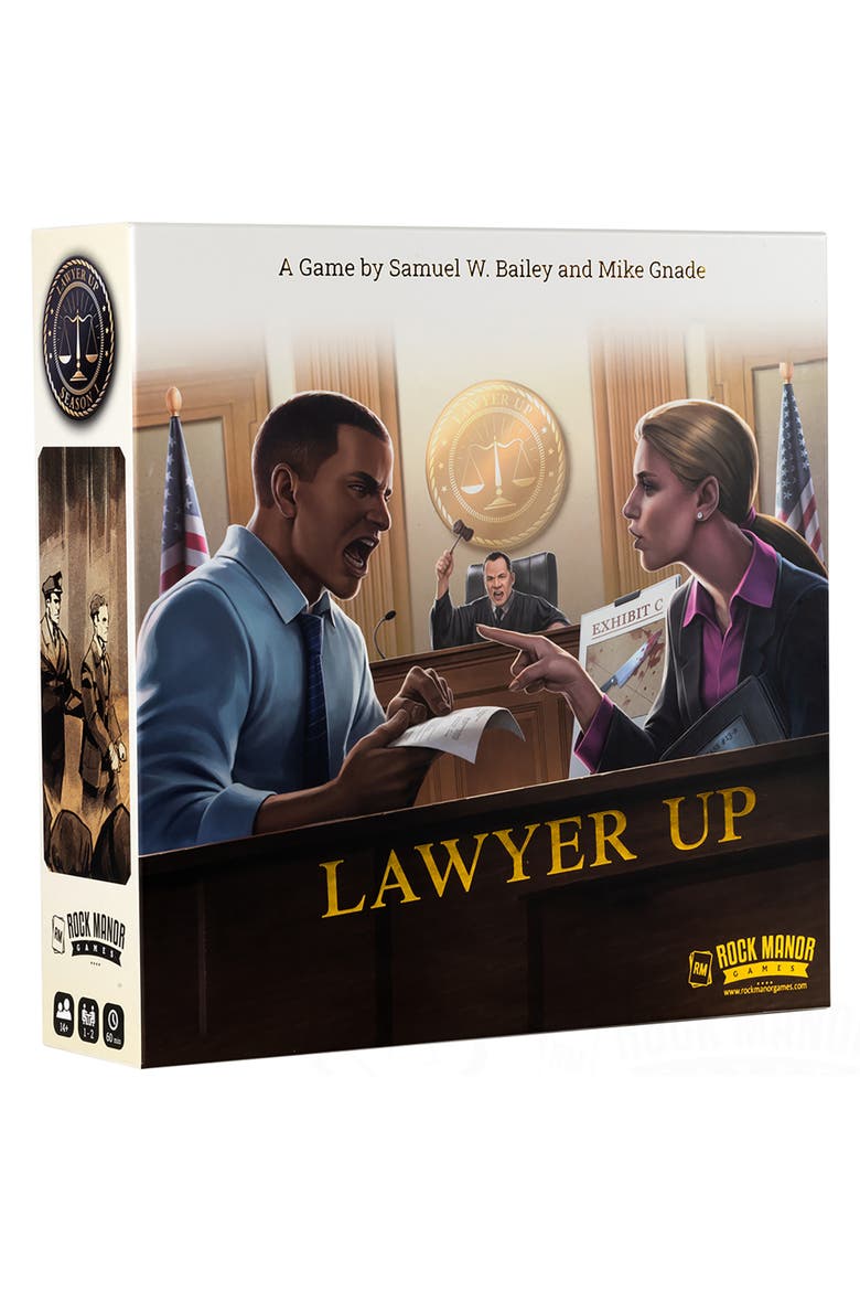 Lawyer Up Season One Courtroom Card Strategy Game, Main, color, Multicolored