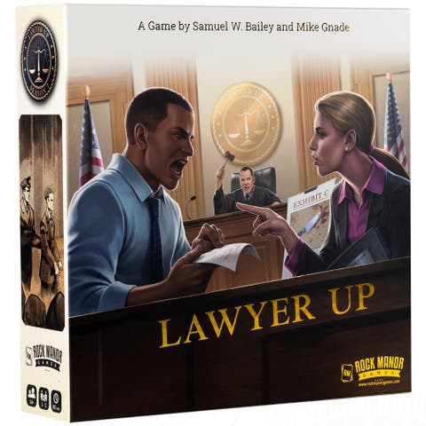 Lawyer Up Season One Courtroom Card Strategy Game