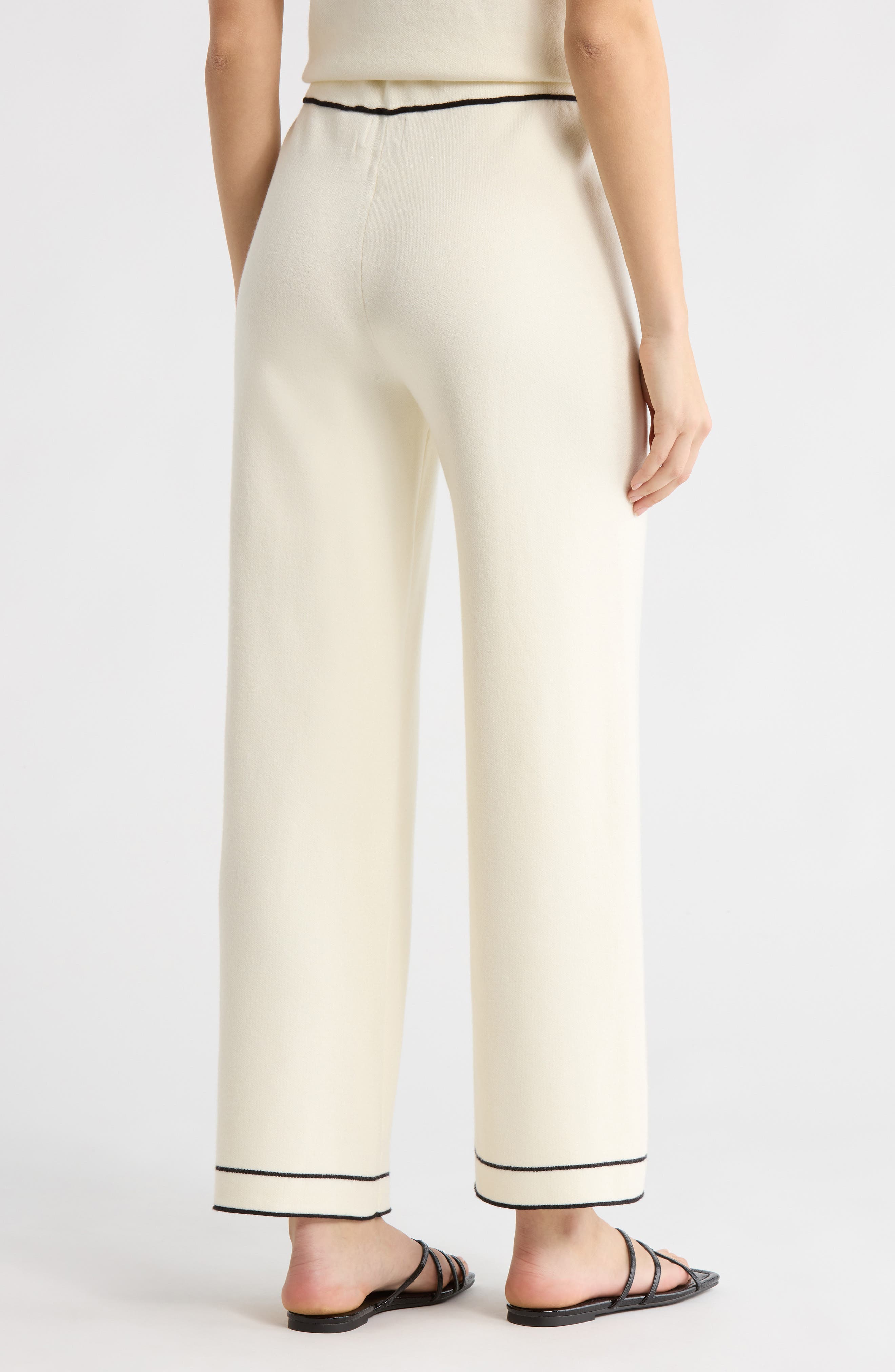 Piped Sweater Pants - image 4
