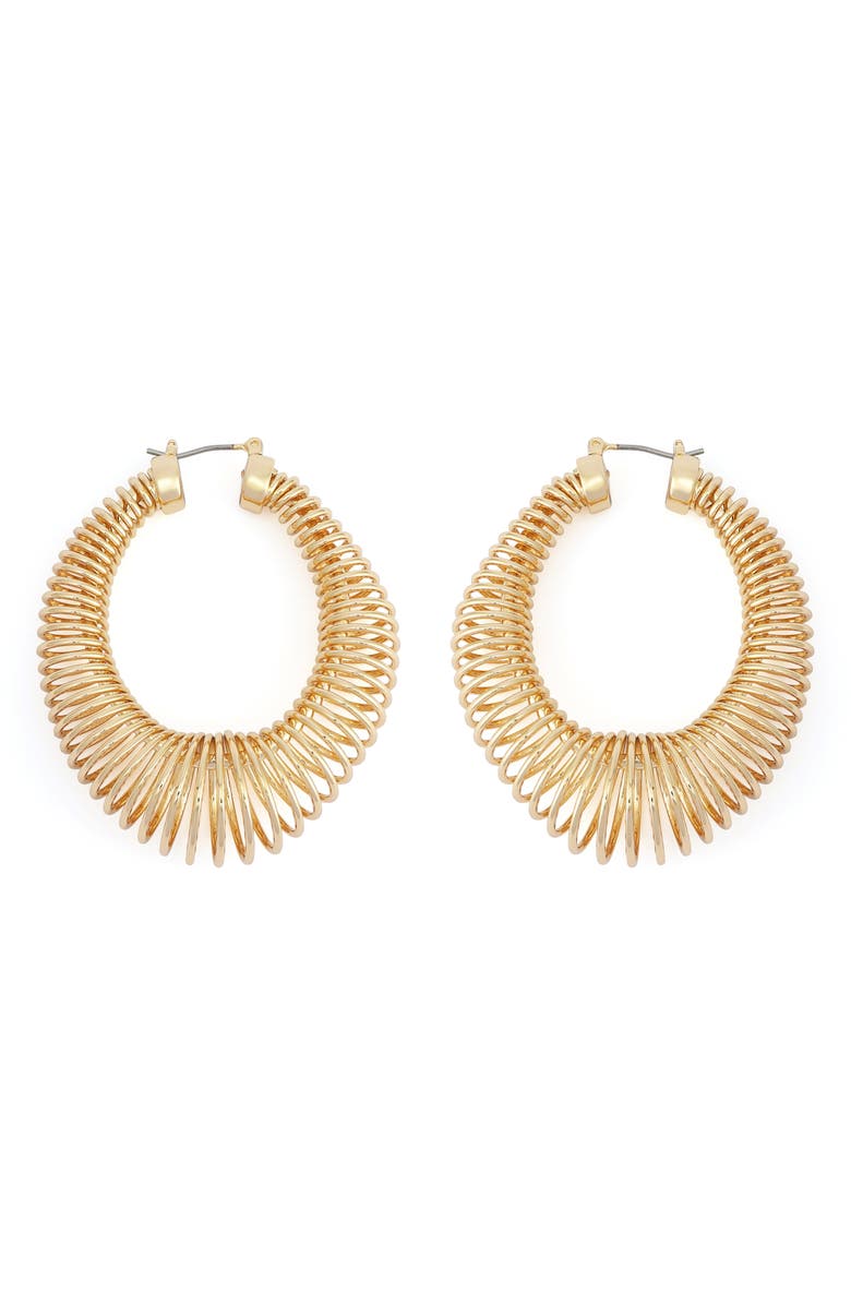 Robert Lee Morris Coiled Hoop Earrings, Alternate, color, 