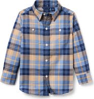 Janie and Jack Plaid Flannel Shirt