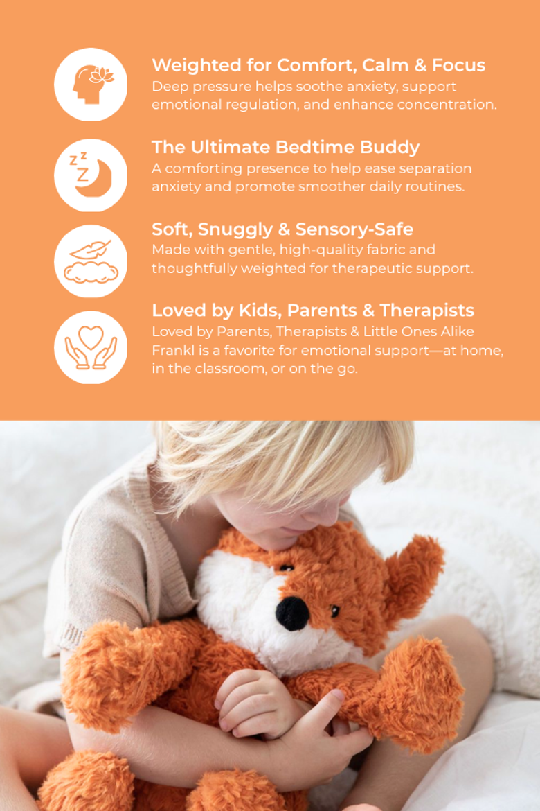 Microwavable and Weighted Plush Buddies, Alternate, color, Frankl the Fox