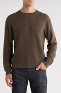 FRAME Ribbed Wool Crewneck Sweater