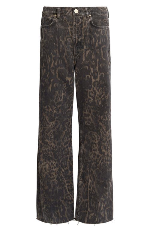 ALLSAINTS ALLSAINTS BLAKE PRINT WIDE LEG JEANS
