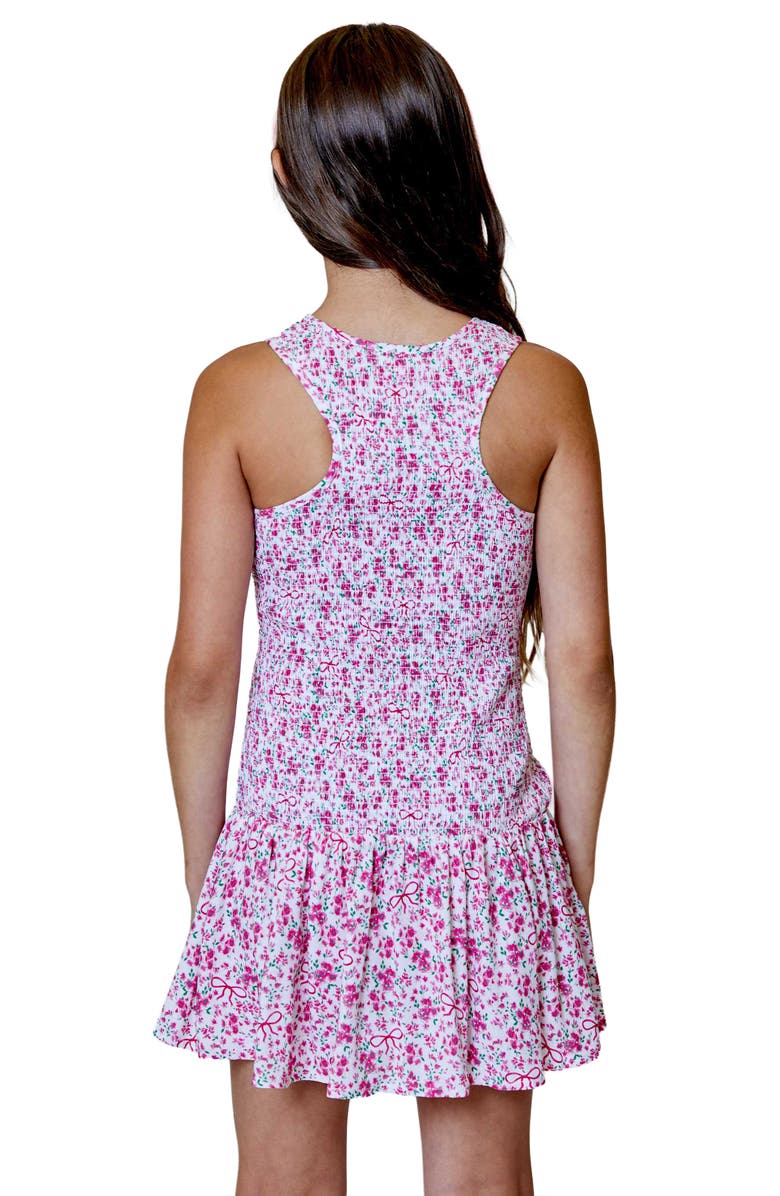 Design History Kids' Smocked Floral Dress, Alternate, color, Pink