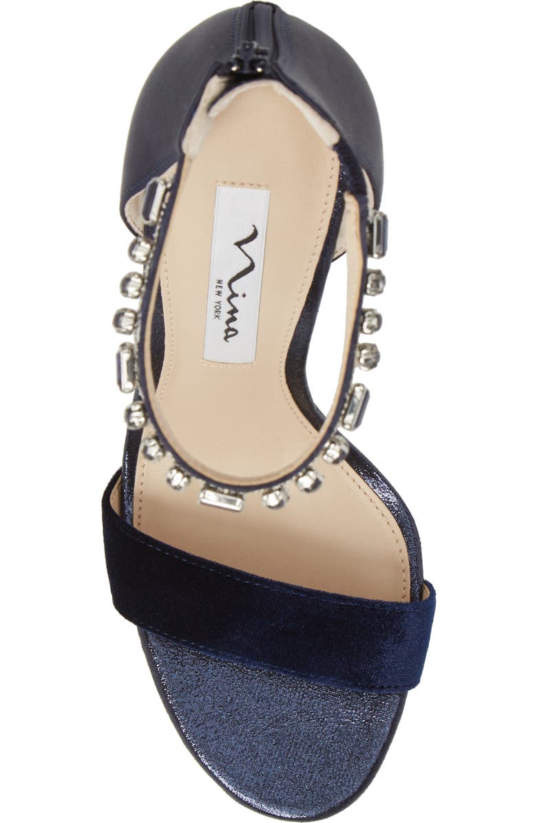 Nina Deena Embellished Sandal, Alternate, color,