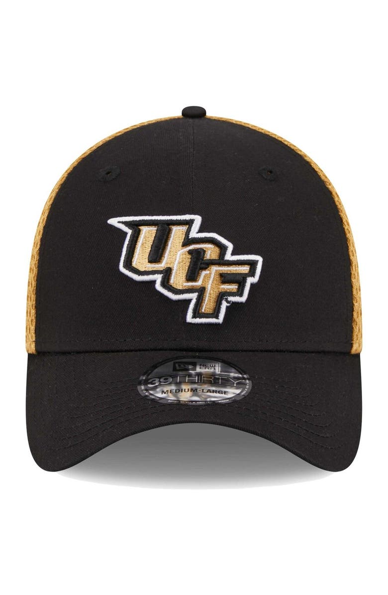 New Era Men's New Era Black UCF Knights Evergreen Neo 39THIRTY Flex Hat, Alternate, color, 