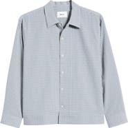 NN07 Reed Check Stretch Cotton Overshirt