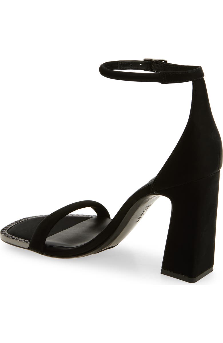 DKNY Walker Ankle Strap Sandal, Alternate, color, Black