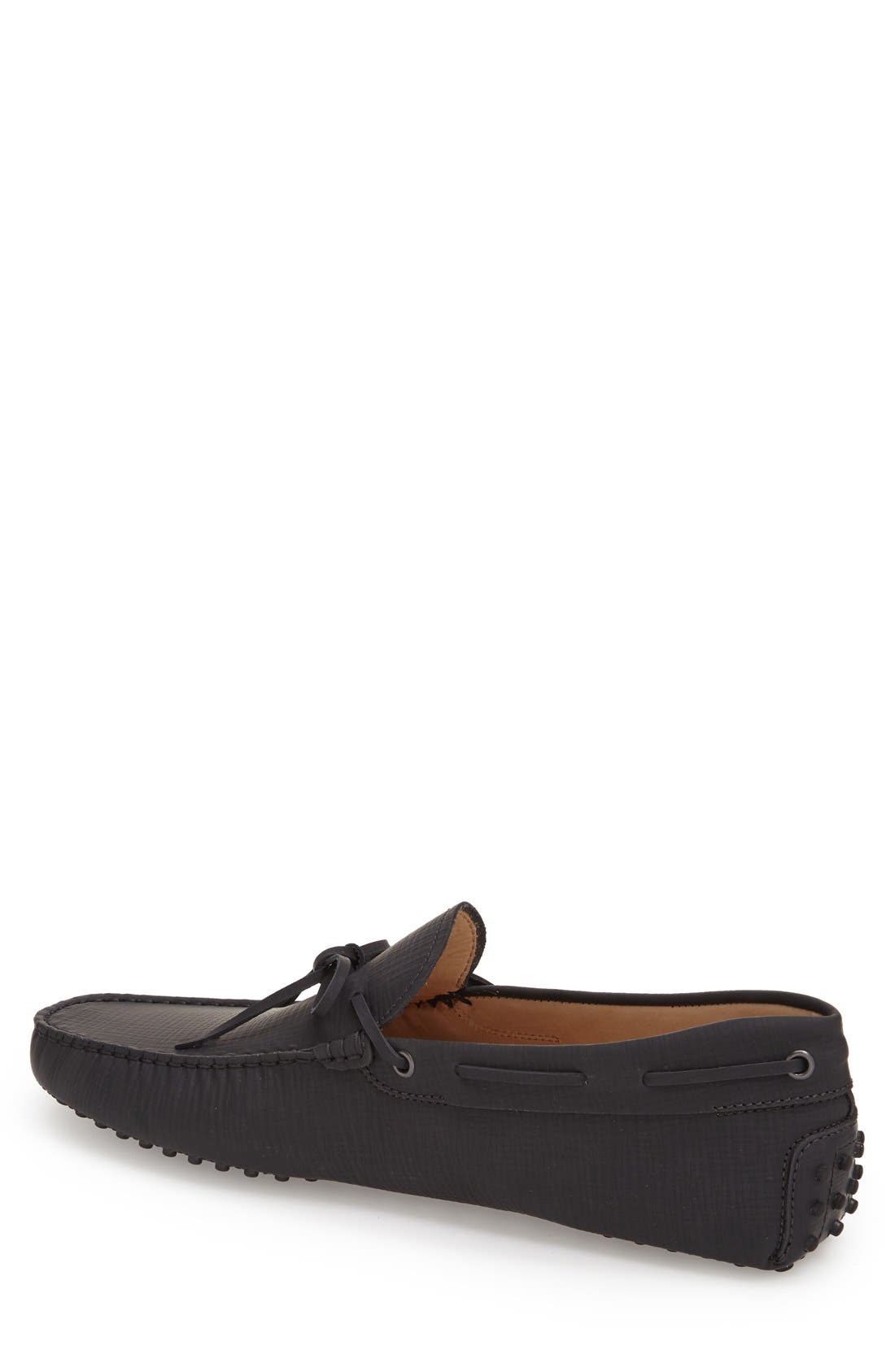 Tod's Gommini Tie Front Driving Moccasin, Alternate, color, 