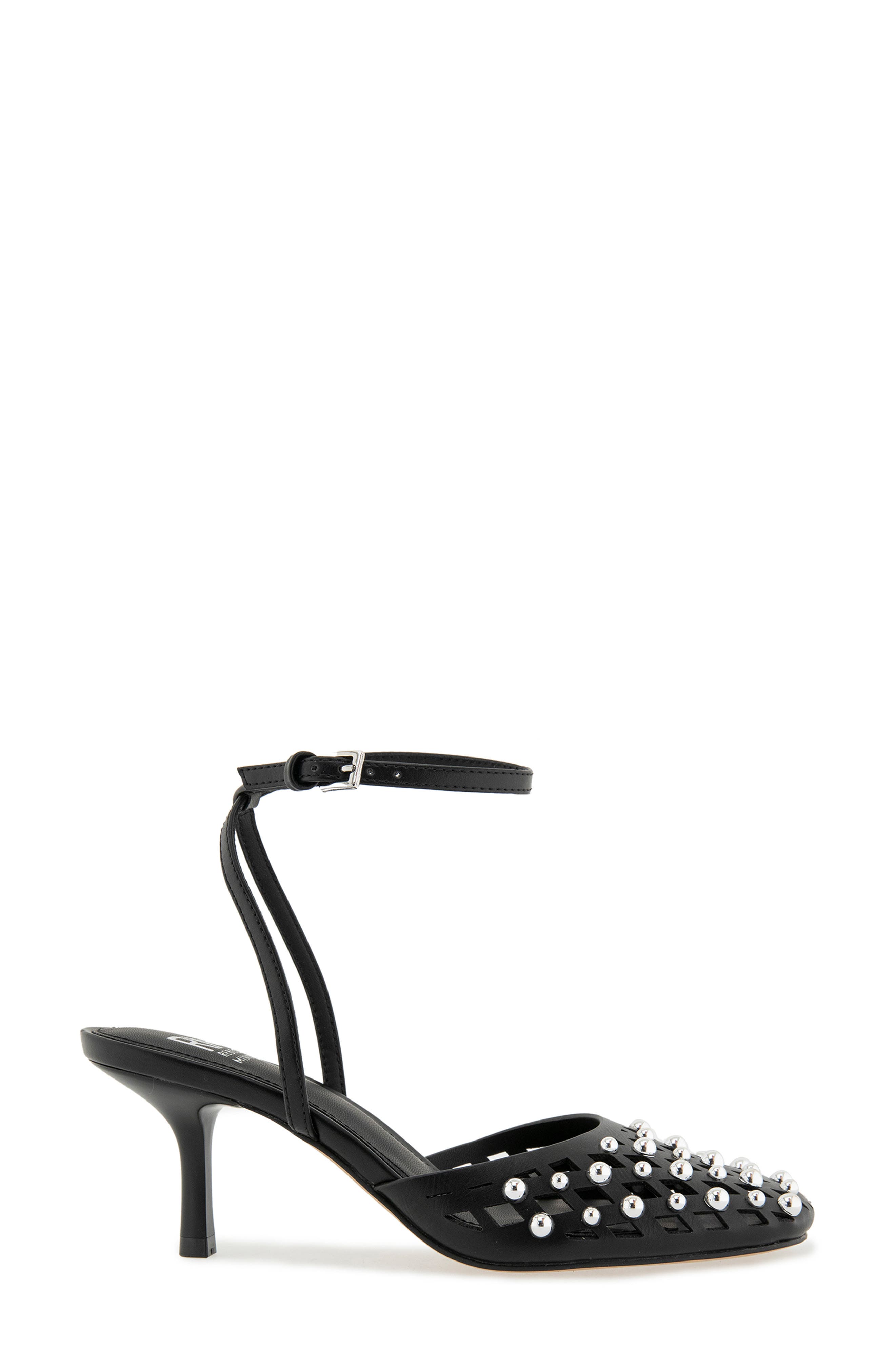 Rebecca Minkoff Fiona Ankle Strap Pump, Alternate, color, Black