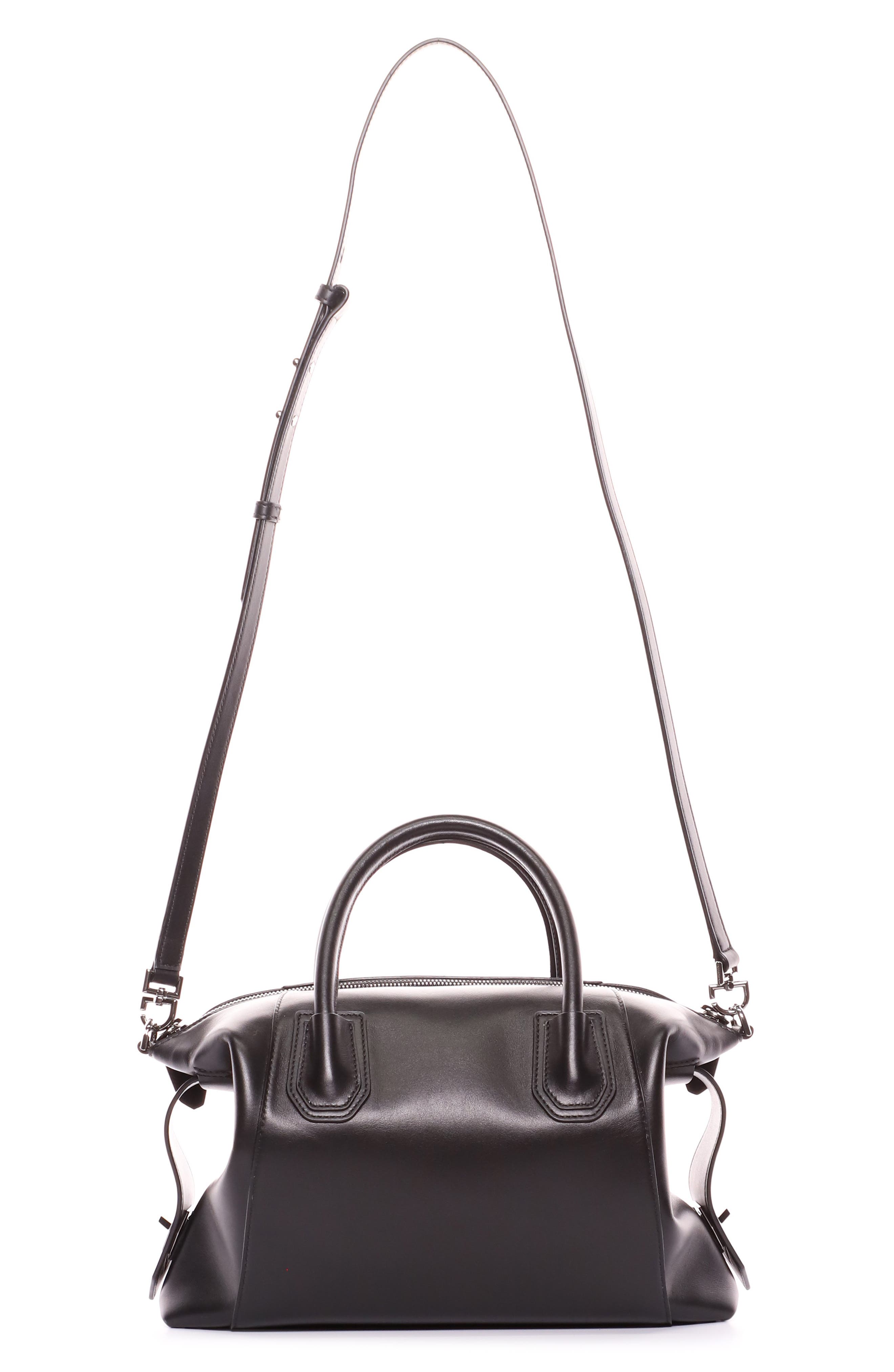 Givenchy Small Antigona Soft Leather Satchel, Alternate, color, 