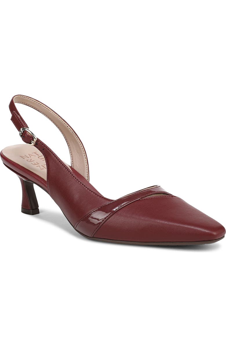 Naturalizer Emilia Slingback Pump, Main, color, Cranberry