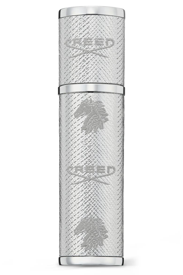Refillable Travel Perfume Atomizer - 0.16 oz., Main, color, SILVER