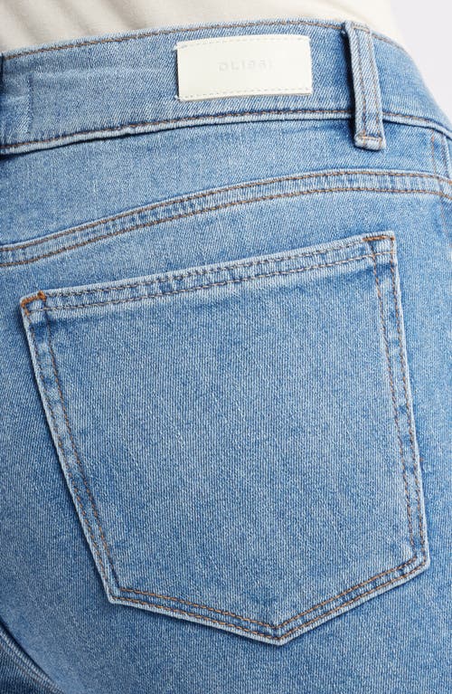 Dl1961 Mara Instasculpt High Waist Ankle Straight Leg Jeans In East Port Dl Airbrushed