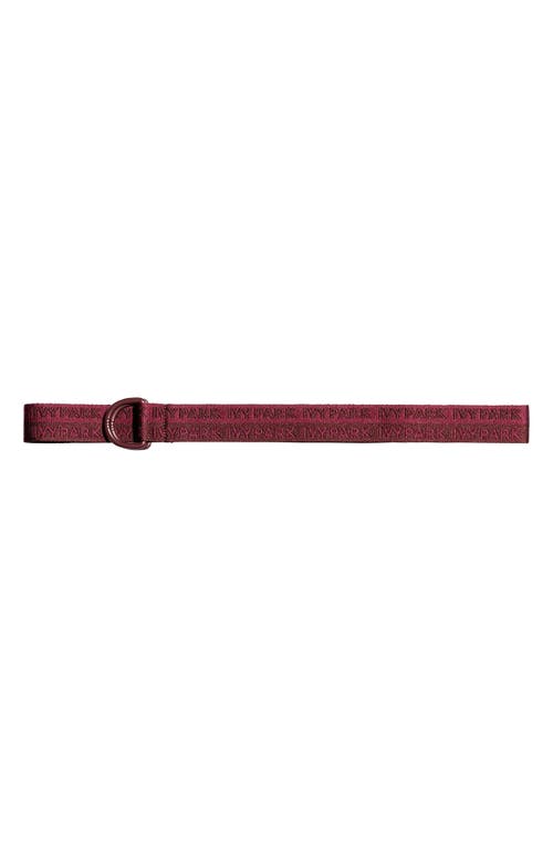 Adidas Originals Adidas X Ivy Park Logo Web Belt