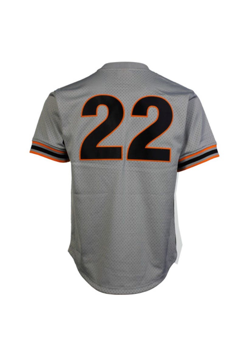Will Clark San Francisco Giants 1989 Authentic Cooperstown Collection Batting Practice Jersey - Gray, Alternate, color, Gray