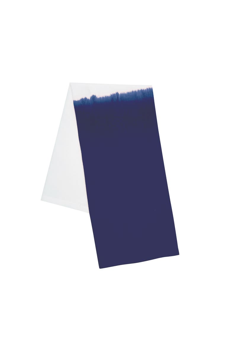 carol & frank Aster Indigo Towel, Main, color, Blue