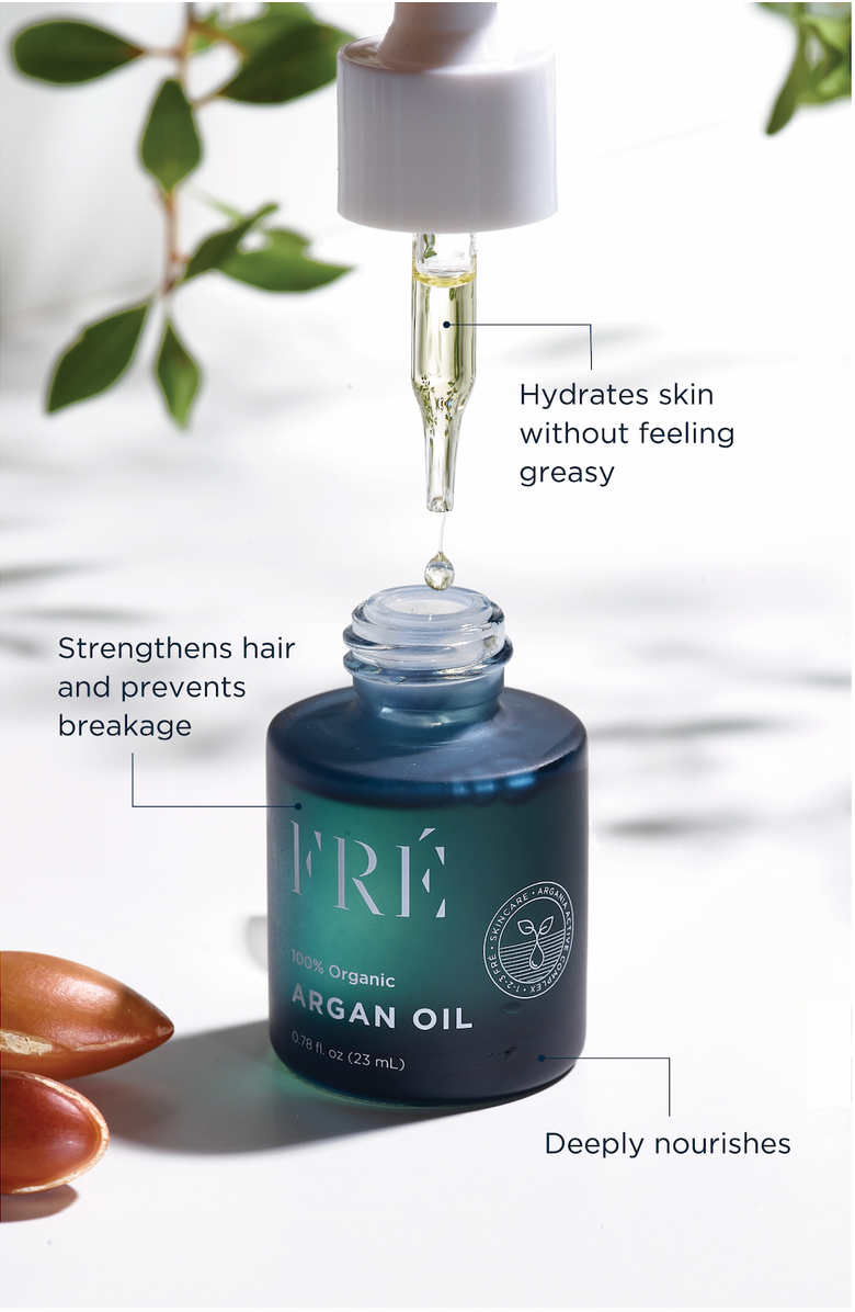 FRÉ Skincare 100% Organic Argan Oil, Alternate, color, NO COLOR